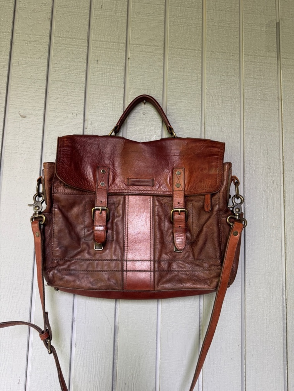 Frye Messenger Leather Bag